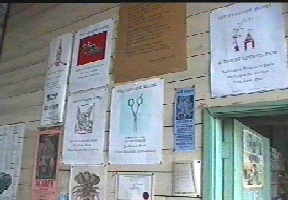 Mosaic of Books and Posters
